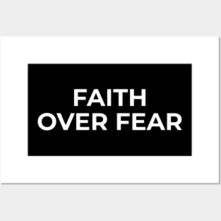 Islamic - Faith Over Fear Posters and Art